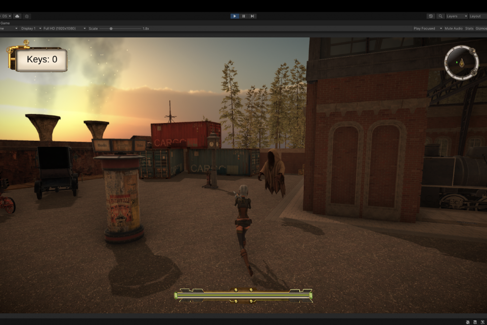 Steampunk Harbour – My first Unity Game