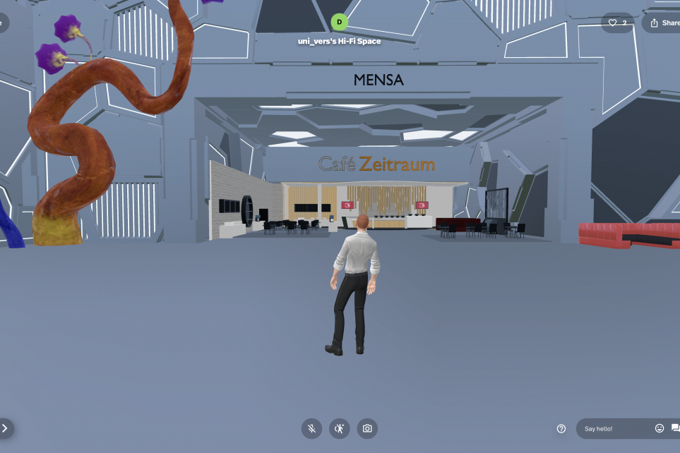UNI_VERS – Metaverse with Spatial.io