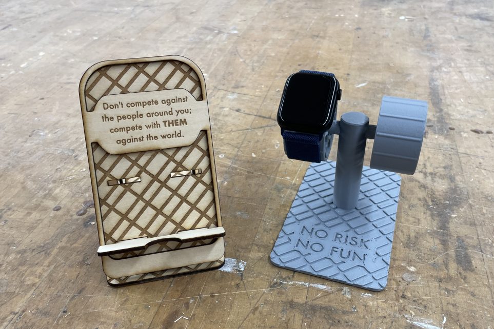 Design and Fabrication – Lasercutting & 3D-Printing (York, Ca)